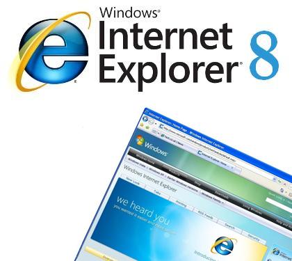 MS Internet Explorer 8
